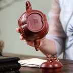 SILINE Senior Master Handmade Yixing Zisha Clay Teapot -570ml,Zhuni 高工王卫明,龙凤呈祥