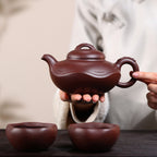 SILINE Senior Master Handmade Yixing Zisha Clay Teapot -570ml,Zini 高工王卫明,上善若水