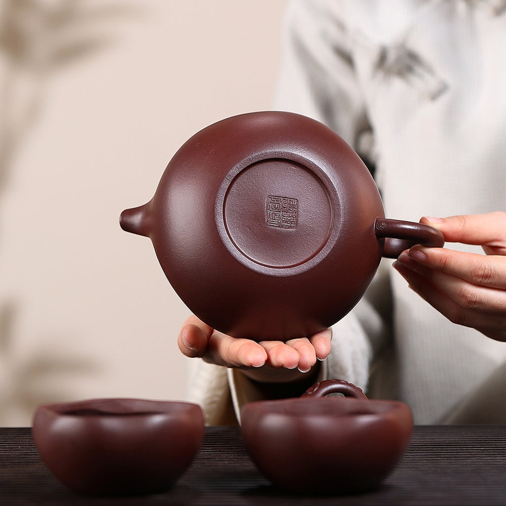 SILINE Senior Master Handmade Yixing Zisha Clay Teapot -570ml,Zini 高工王卫明,上善若水