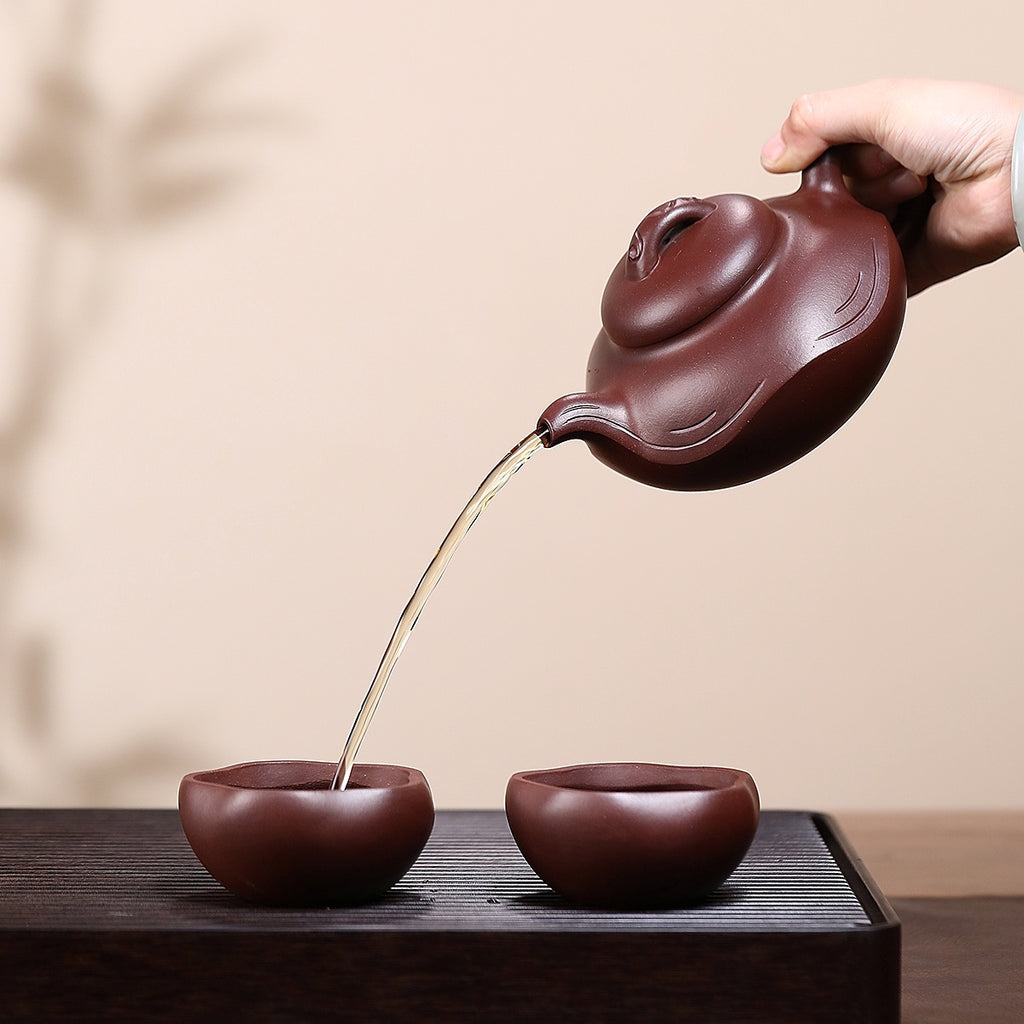 SILINE Senior Master Handmade Yixing Zisha Clay Teapot -570ml,Zini 高工王卫明,上善若水