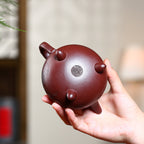 SILINE Master Handmade Yixing Zisha Clay Teapot -290ml,Zini 国工周丽华,龙凤呈祥
