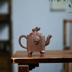 SILINE Master Handmade Yixing Zisha Clay Teapot -320ml,Zini 国工周丽华,威震八方