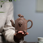 SILINE Master Handmade Yixing Zisha Clay Teapot -320ml,Zini 国工周丽华,威震八方