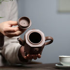 SILINE Master Handmade Yixing Zisha Clay Teapot -320ml,Zini 国工周丽华,威震八方