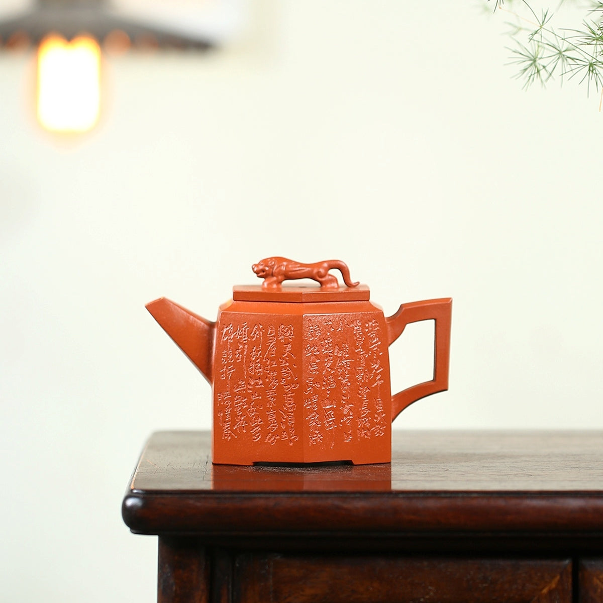 SILINE Master Handmade Yixing Zisha Clay Teapot -200ml,Zhuni 国工周丽华,雄风