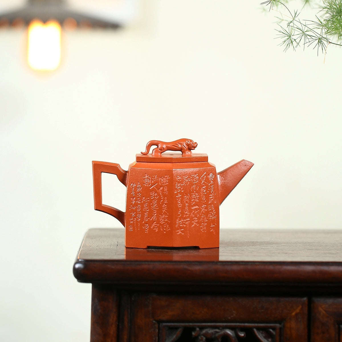 SILINE Master Handmade Yixing Zisha Clay Teapot -200ml,Zhuni 国工周丽华,雄风
