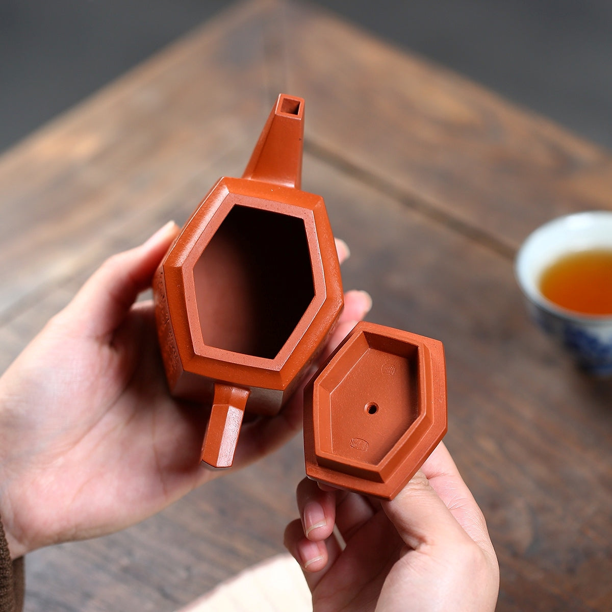 SILINE Master Handmade Yixing Zisha Clay Teapot -200ml,Zhuni 国工周丽华,雄风