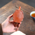 SILINE Master Handmade Yixing Zisha Clay Teapot -200ml,Zhuni 国工周丽华,雄风