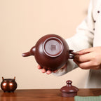 SILINE Master Handmade Yixing Zisha Clay Teapot -500ml,Zini 国工姚黎明,酒壶