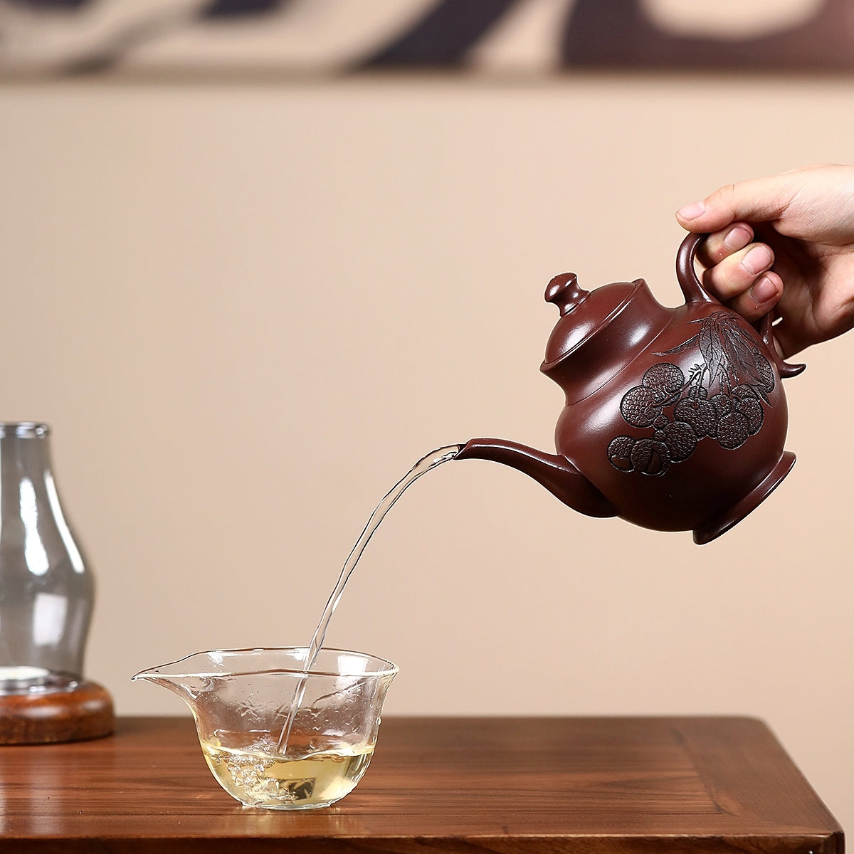 SILINE Master Handmade Yixing Zisha Clay Teapot -500ml,Zini 国工姚黎明,酒壶