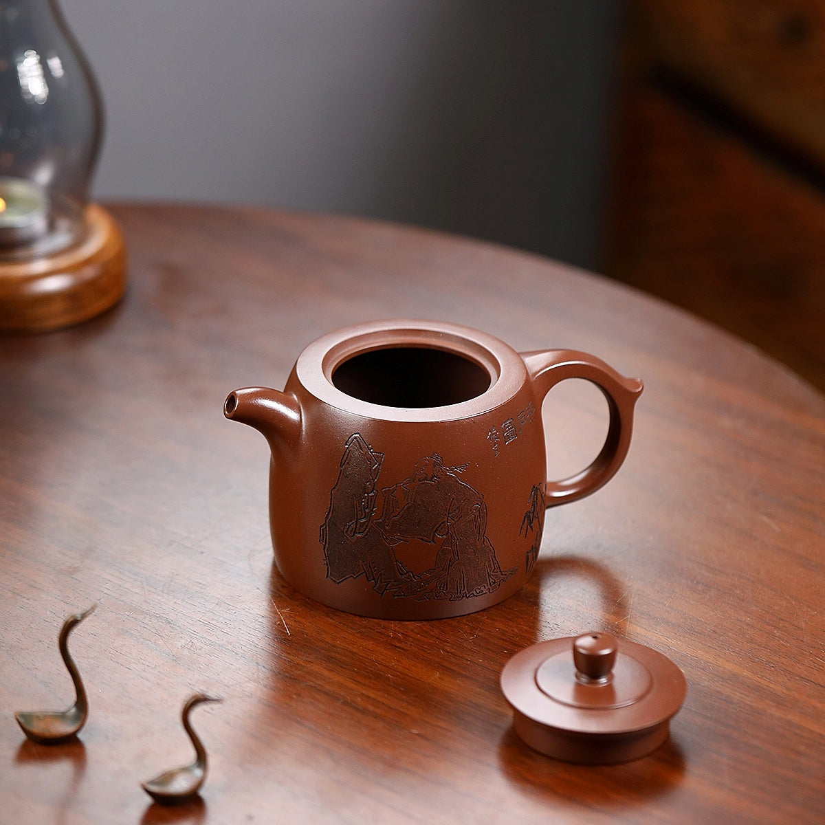 SILINE Master Handmade Yixing Zisha Clay Teapot -400ml,Zini 国工姚黎明,井栏