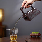 SILINE Master Handmade Yixing Zisha Clay Teapot -400ml,Zini 国工姚黎明,一帆风顺