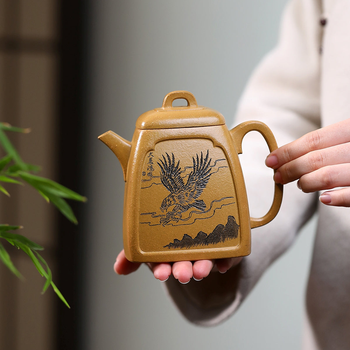 SILINE Senior Master Handmade Yixing Zisha Clay Teapot -440ml,Duanni 高工王卫明,汉方