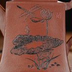 SILINE Professor Master Handmade Yixing Zisha Clay Teapot -320ml,Zini 正高沈建军,豹方