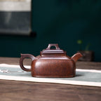 SILINE Senior Master Handmade Yixing Zisha Clay Teapot -300ml,Duanni 高工徐俊,四方坦然