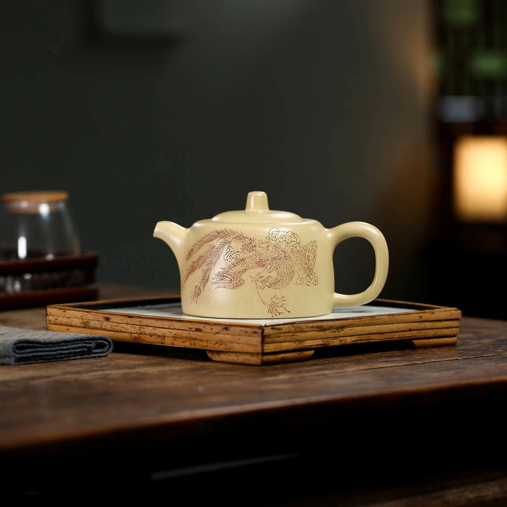 SILINE Master Handmade Yixing Zisha Clay Teapot -330ml,Luni 国工吴伟明,天际