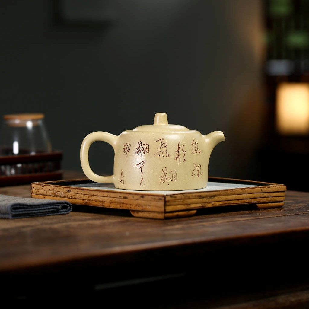 SILINE Master Handmade Yixing Zisha Clay Teapot -330ml,Luni 国工吴伟明,天际
