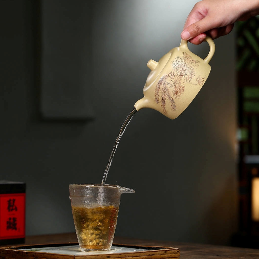 SILINE Master Handmade Yixing Zisha Clay Teapot -330ml,Luni 国工吴伟明,天际