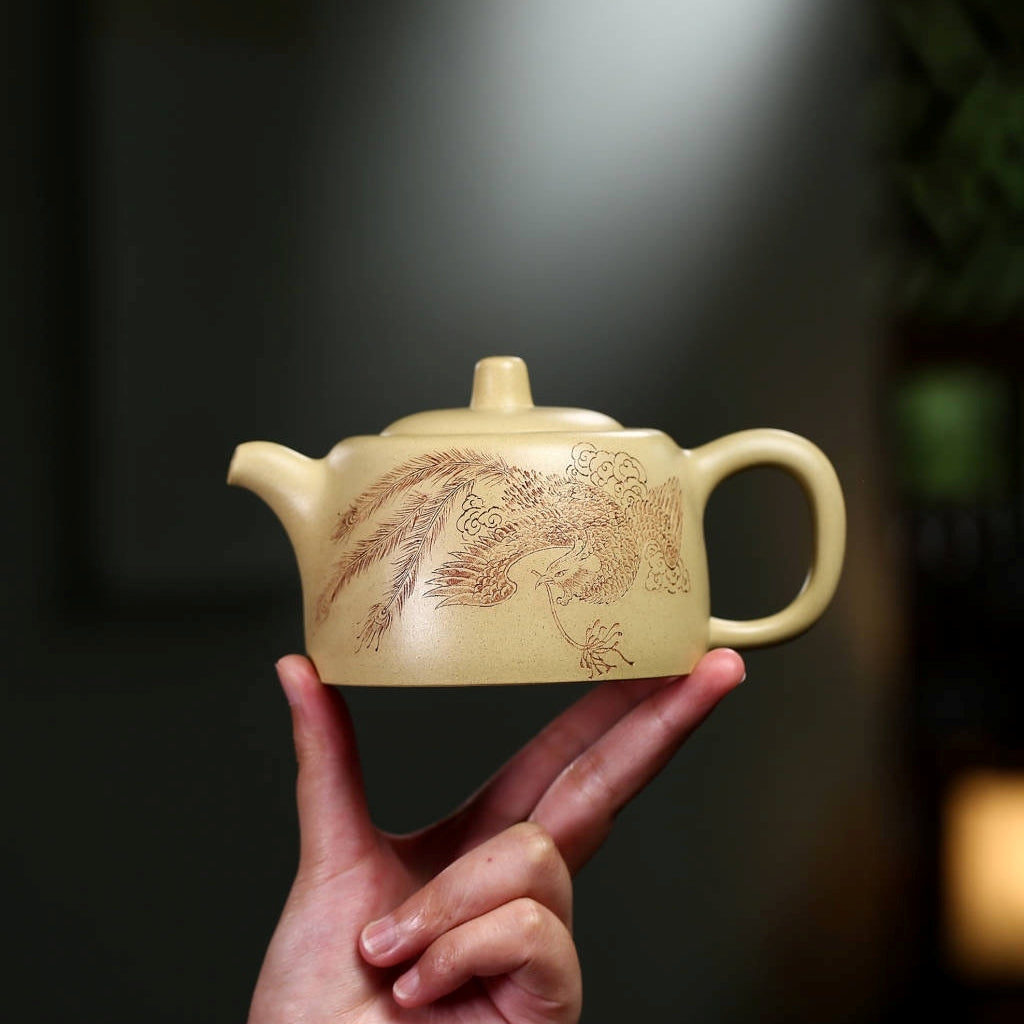 SILINE Master Handmade Yixing Zisha Clay Teapot -330ml,Luni 国工吴伟明,天际