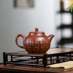 SILINE Master Handmade Yixing Zisha Clay Teapot -390ml,Zini 国工吴伟明,莲莲高升