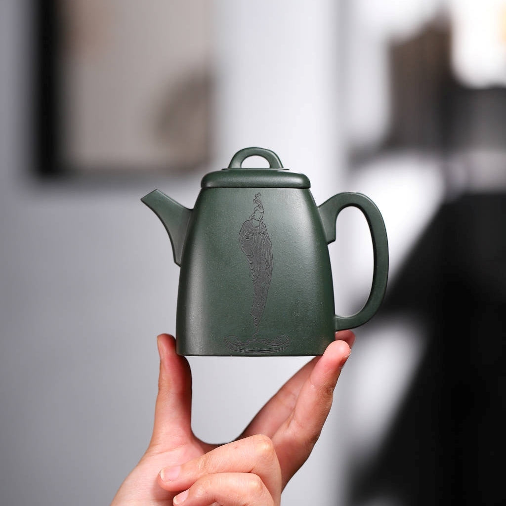 SILINE Master Handmade Yixing Zisha Clay Teapot -280ml,Luni 国工吴伟明,缘