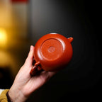 SILINE Master Handmade Yixing Zisha Clay Teapot -230ml,Zhuni 国工吴伟明,大亨仿古