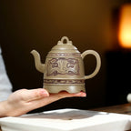 SILINE Master Handmade Yixing Zisha Clay Teapot -310ml,Duanni 国工吴伟明,如意金钟