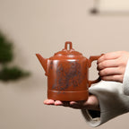 SILINE Professor Master Handmade Yixing Zisha Clay Teapot -530ml,Zini 正高尹祥明,大汉雄风