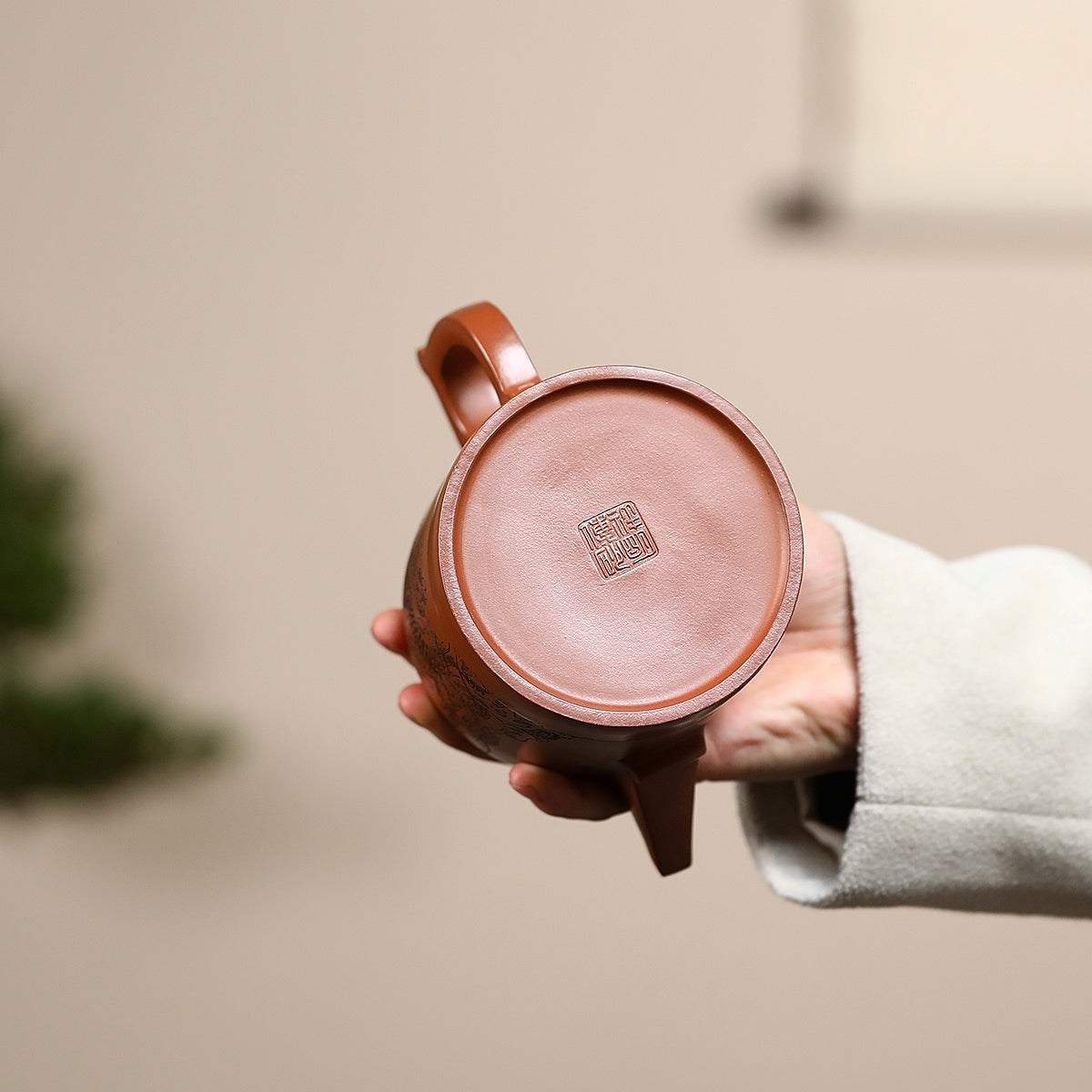 SILINE Professor Master Handmade Yixing Zisha Clay Teapot -530ml,Zini 正高尹祥明,大汉雄风