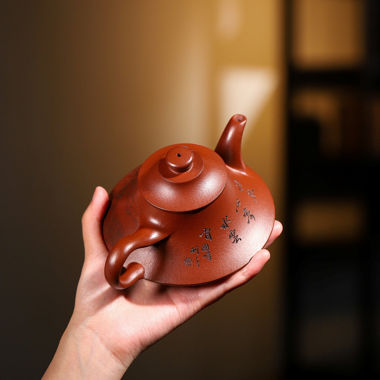 SILINE Senior Master Handmade Yixing Zisha Clay Teapot -320ml,Zini 高工储国峰,水云间