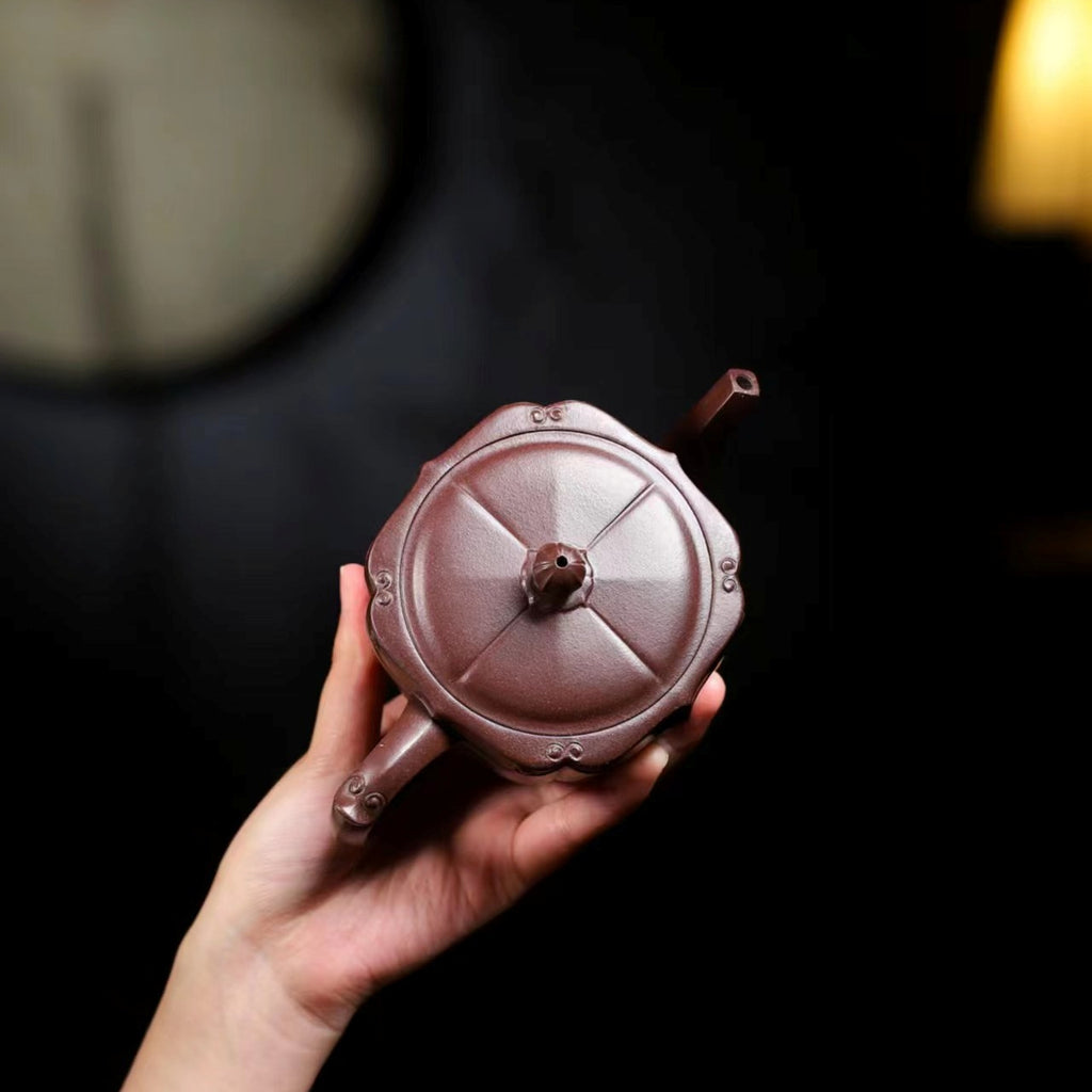 SILINE Senior Master Handmade Yixing Zisha Clay Teapot -400ml,Zini 高工储国峰,祥和如意