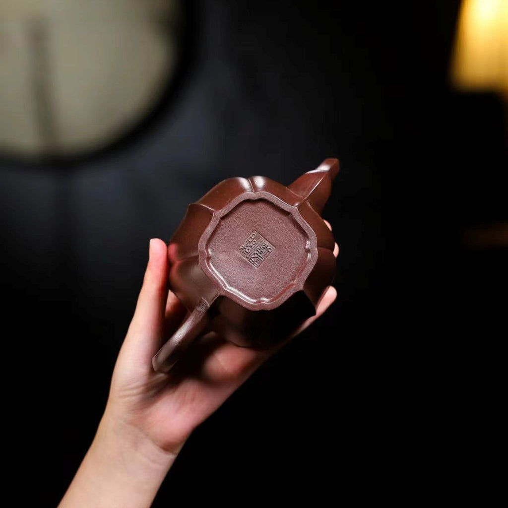 SILINE Senior Master Handmade Yixing Zisha Clay Teapot -400ml,Zini 高工储国峰,祥和如意