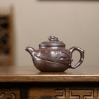 SILINE Senior Master Handmade Yixing Zisha Clay Teapot -240ml,Duanni 高工范永芳,寿桃壶