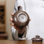 SILINE Senior Master Handmade Yixing Zisha Clay Teapot -240ml,Duanni 高工范永芳,寿桃壶