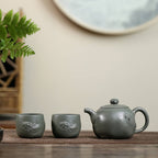SILINE Senior Master Handmade Yixing Zisha Clay Teapot -350ml,Duanni 高工范永芳,龙供春·套壶