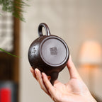 SILINE Senior Master Handmade Yixing Zisha Clay Teapot -300ml,Duanni 高工张暗军,狮灯