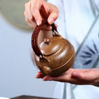SILINE Master Handmade Yixing Zisha Clay Teapot -250ml,Duanni 国工霍菊华,富贵有余