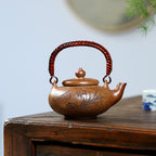SILINE Master Handmade Yixing Zisha Clay Teapot -250ml,Duanni 国工霍菊华,幽兰提梁