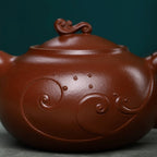 SILINE Senior Master Handmade Yixing Zisha Clay Teapot -430ml,Zini 高工范永芳,浪淘沙