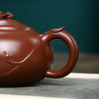 SILINE Senior Master Handmade Yixing Zisha Clay Teapot -430ml,Zini 高工范永芳,浪淘沙