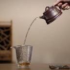 SILINE Senior Master Handmade Yixing Zisha Clay Teapot -200ml,Zini 高工范永芳,竹节柱瓢