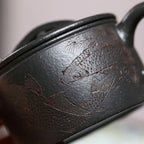 SILINE Senior Master Handmade Yixing Zisha Clay Teapot -160ml,Heini 高工范永芳,汉瓦