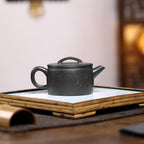 SILINE Senior Master Handmade Yixing Zisha Clay Teapot -160ml,Heini 高工范永芳,汉瓦