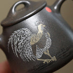 SILINE Senior Master Handmade Yixing Zisha Clay Teapot -200ml,Wuni 高工范永芳,高石瓢