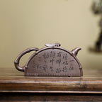 SILINE Senior Master Handmade Yixing Zisha Clay Teapot -360ml,Zini 高工范永芳,知足壶