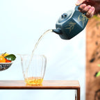 SILINE Master Handmade Yixing Zisha Clay Teapot -280ml,Luni 国工周洪明,六方井栏