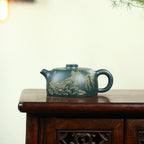 SILINE Master Handmade Yixing Zisha Clay Teapot -210ml,Luni 国工周洪明,井栏