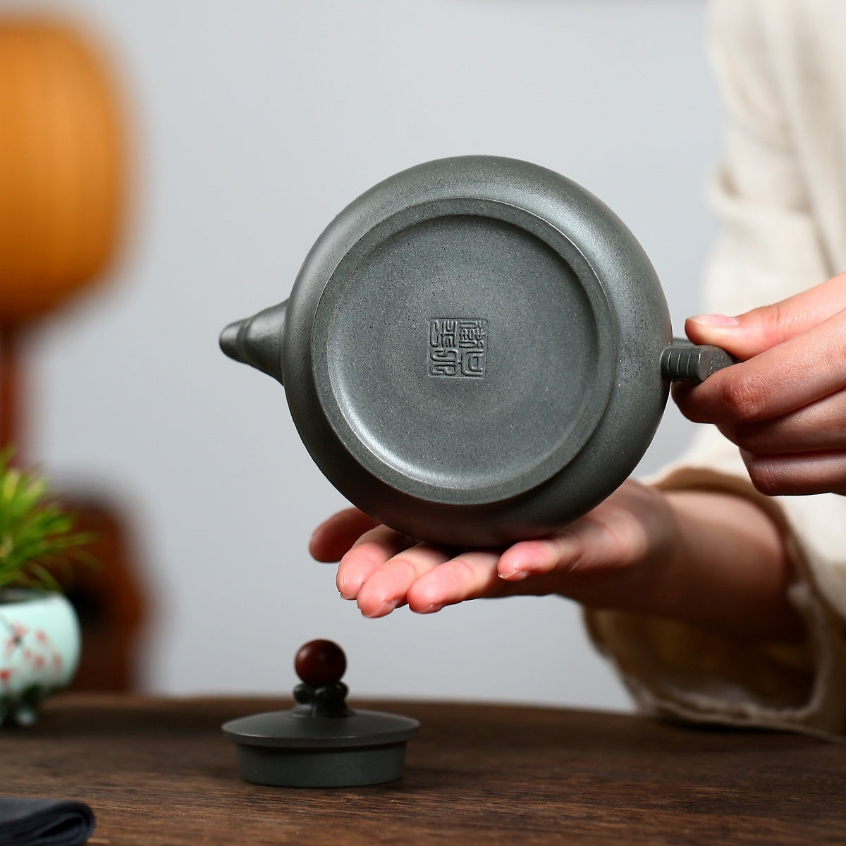 SILINE Master Handmade Yixing Zisha Clay Teapot -450ml,Duanni 国工吴卫平,游龙戏珠