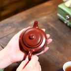 SILINE Master Handmade Yixing Zisha Clay Teapot -150ml,Zhuni 国工吴卫平,德钟