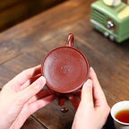 SILINE Master Handmade Yixing Zisha Clay Teapot -150ml,Zhuni 国工吴卫平,德钟